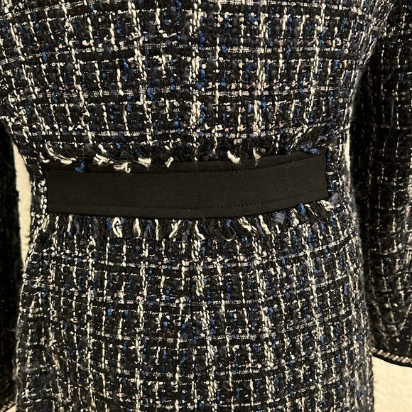 Beaded tweed military tweed jacket - Picture 8 of 9